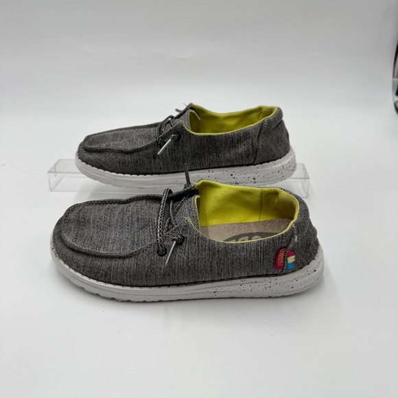 Hey Dude Wendy Sparkle Night  Casual Loafers Youth Size 3 - Picture 2 of 9